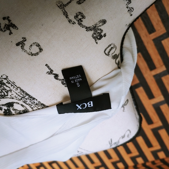 BCX Sleeveless Semi-Sheer  Bodycon Halter Blouse/Top Sz: S - Picture 7 of 9